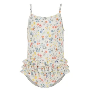 Petit Bateau Baby Girls Floral Swimsuit