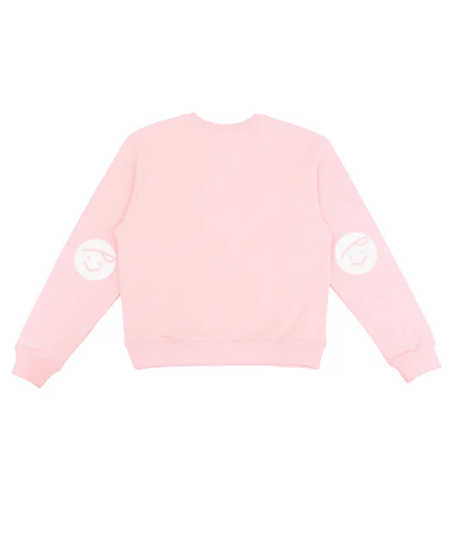 PIV'VEE Twins Sweatshirt - Bubble Pink