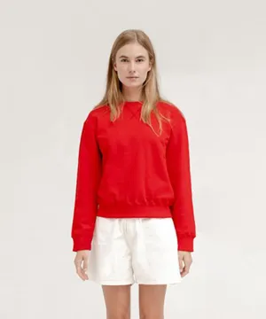 PIV'VEE Twins Sweatshirt - Cherry Red