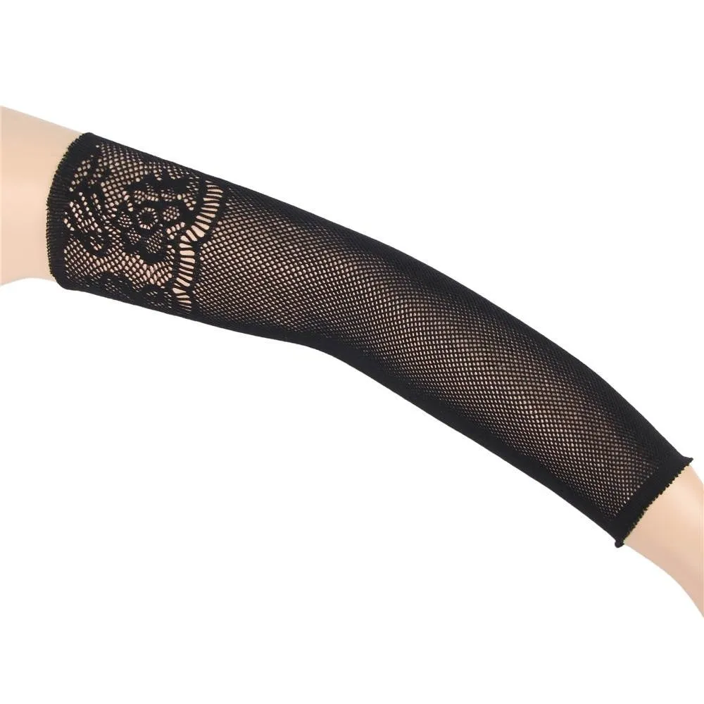 Plus Size Split Long Sleeve Sexy Fishnet BodyStocking