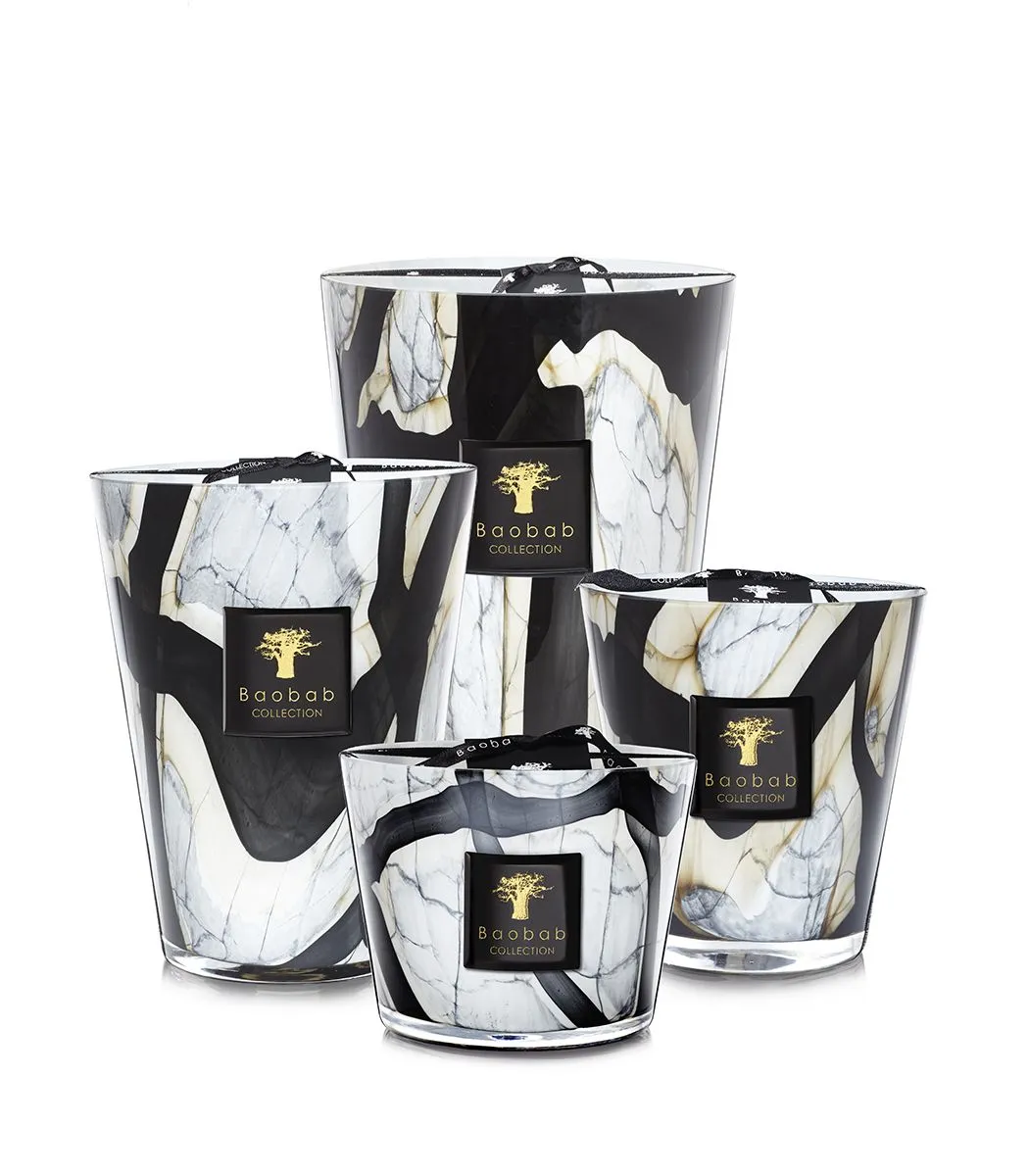 Scented Candles - Stones - Marble