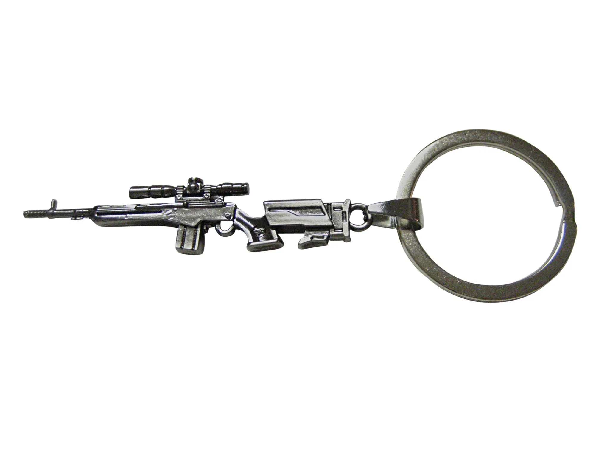 Scope Sniper Rifle V1 Pendant Keychain