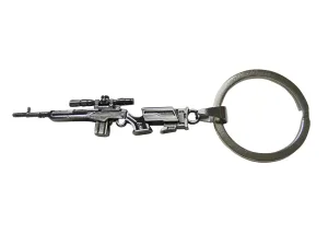 Scope Sniper Rifle V1 Pendant Keychain