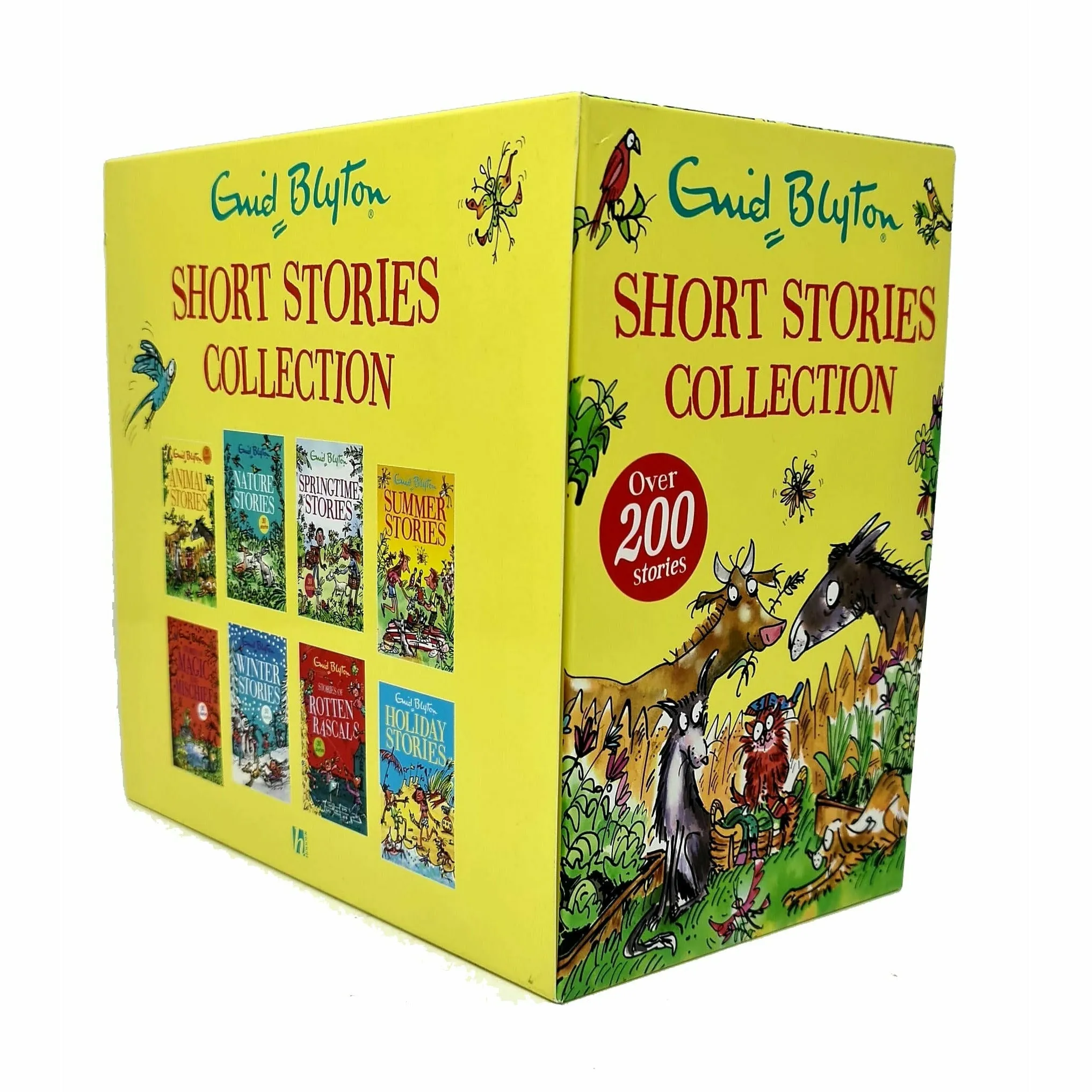 Short Stories Collection 8 Books Box Set by Enid Blyton (Animal, Nature, Springtime & More...)