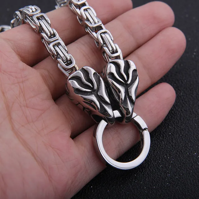 Stainless Steel Raven Chain