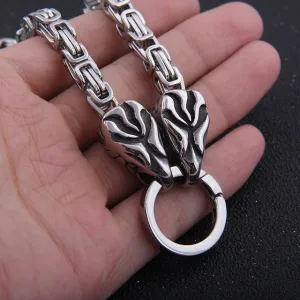 Stainless Steel Raven Chain