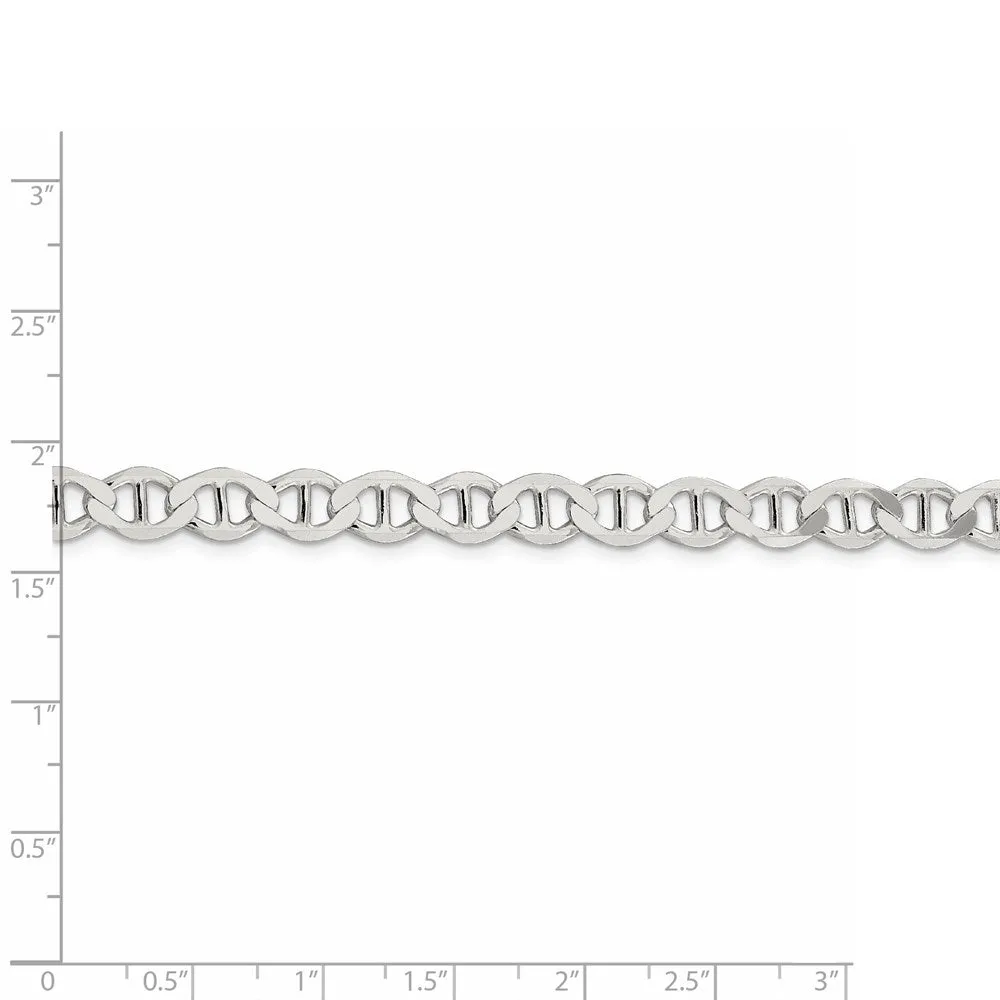 Sterling Silver 7.1mm Flat Anchor Chain