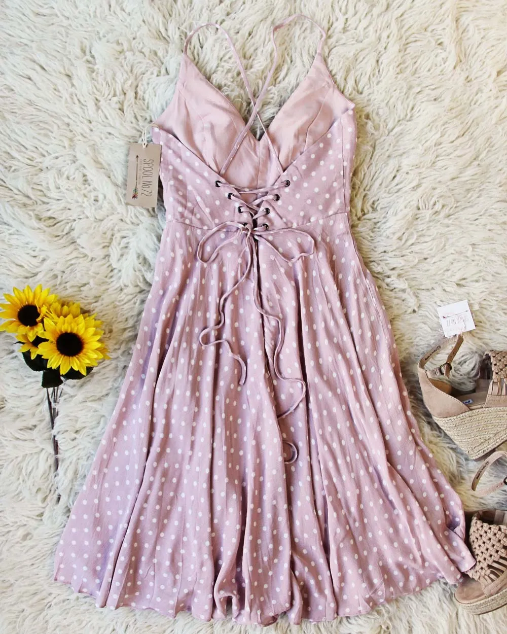 Sunflower Dress in Pink