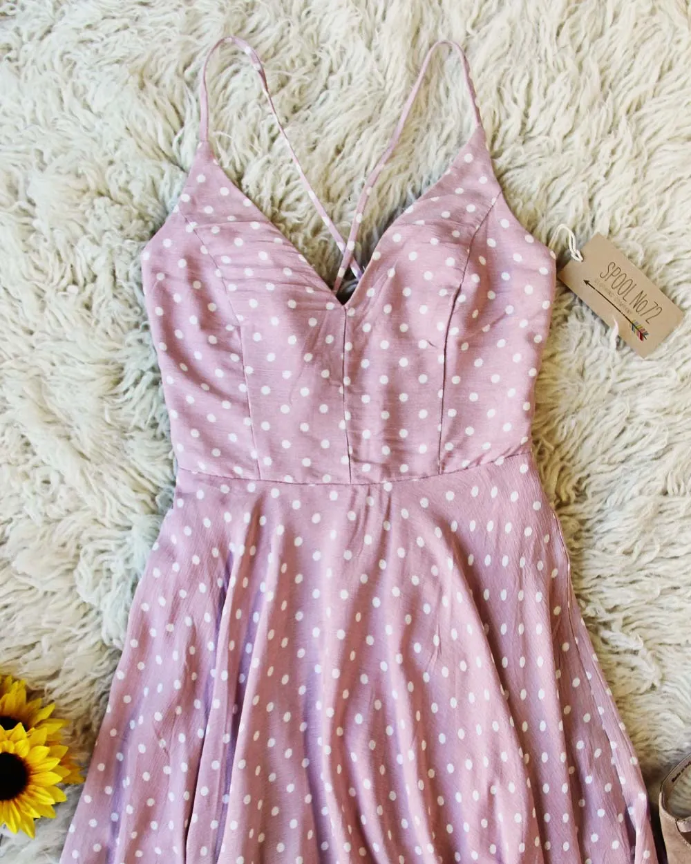 Sunflower Dress in Pink