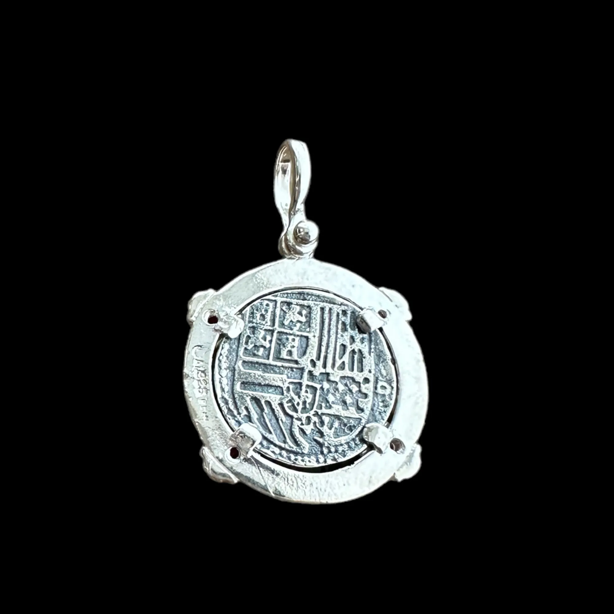 Tales of the ATOCHA - Atocha Re-creation Coin Pendant in Silver Mount