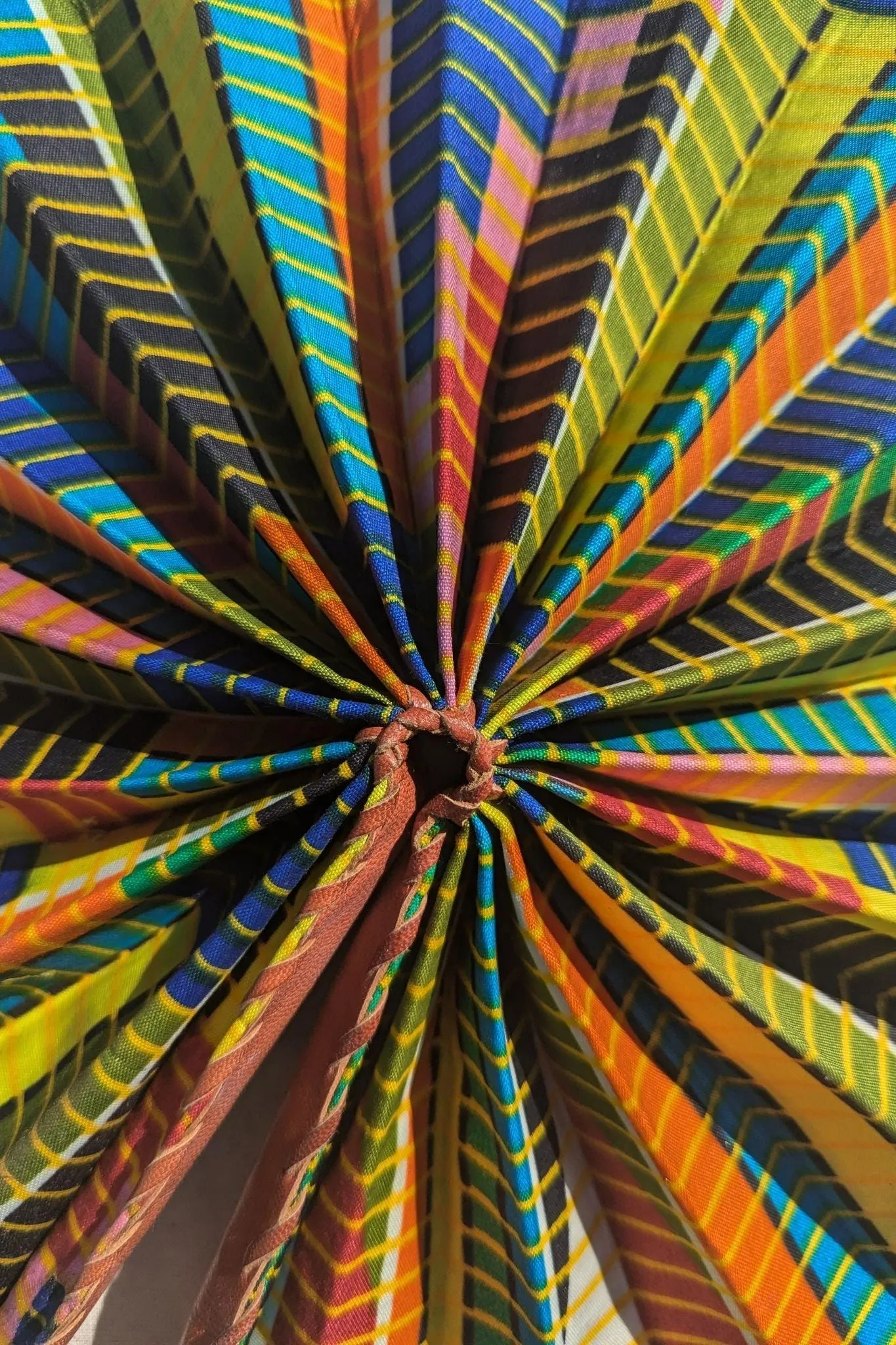 Tamale African Print Collapsible Hand Fan