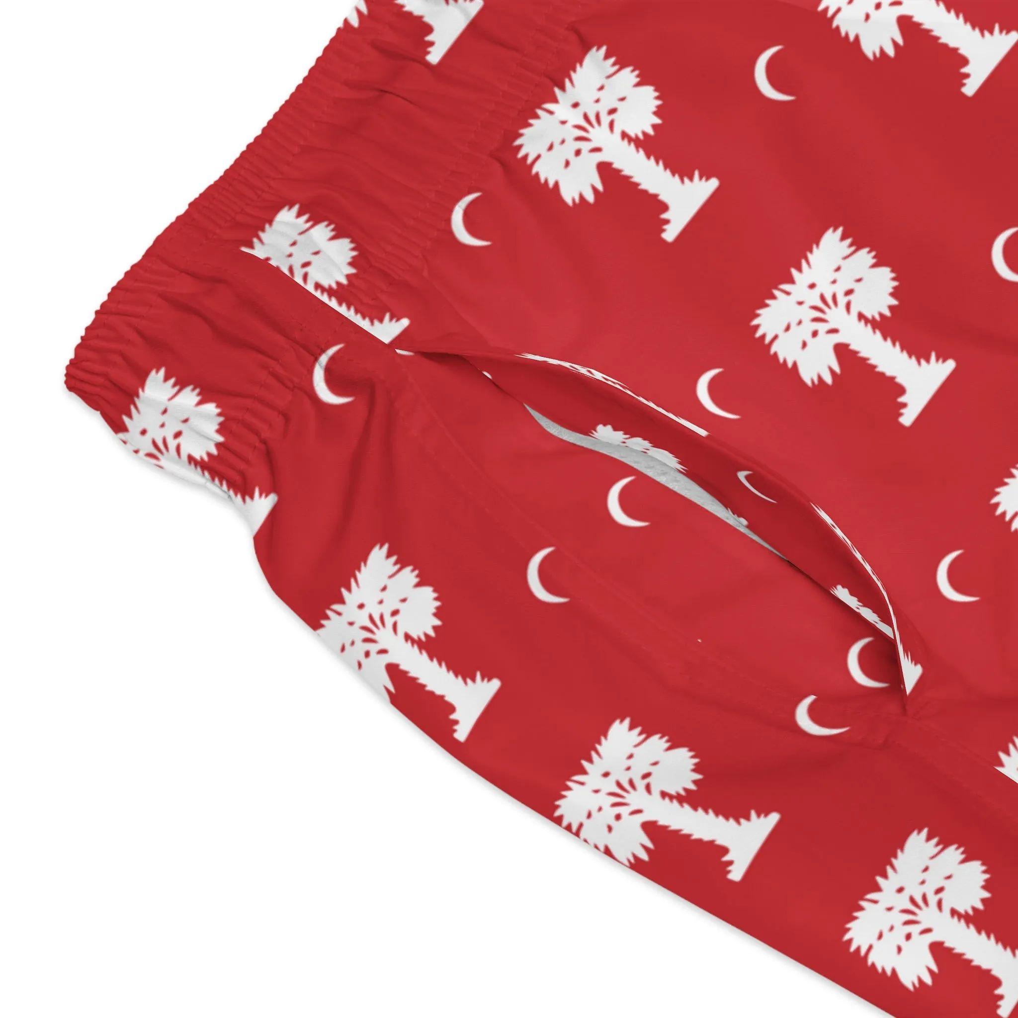 The Citadel, Big Red Pattern, Swim Trunks
