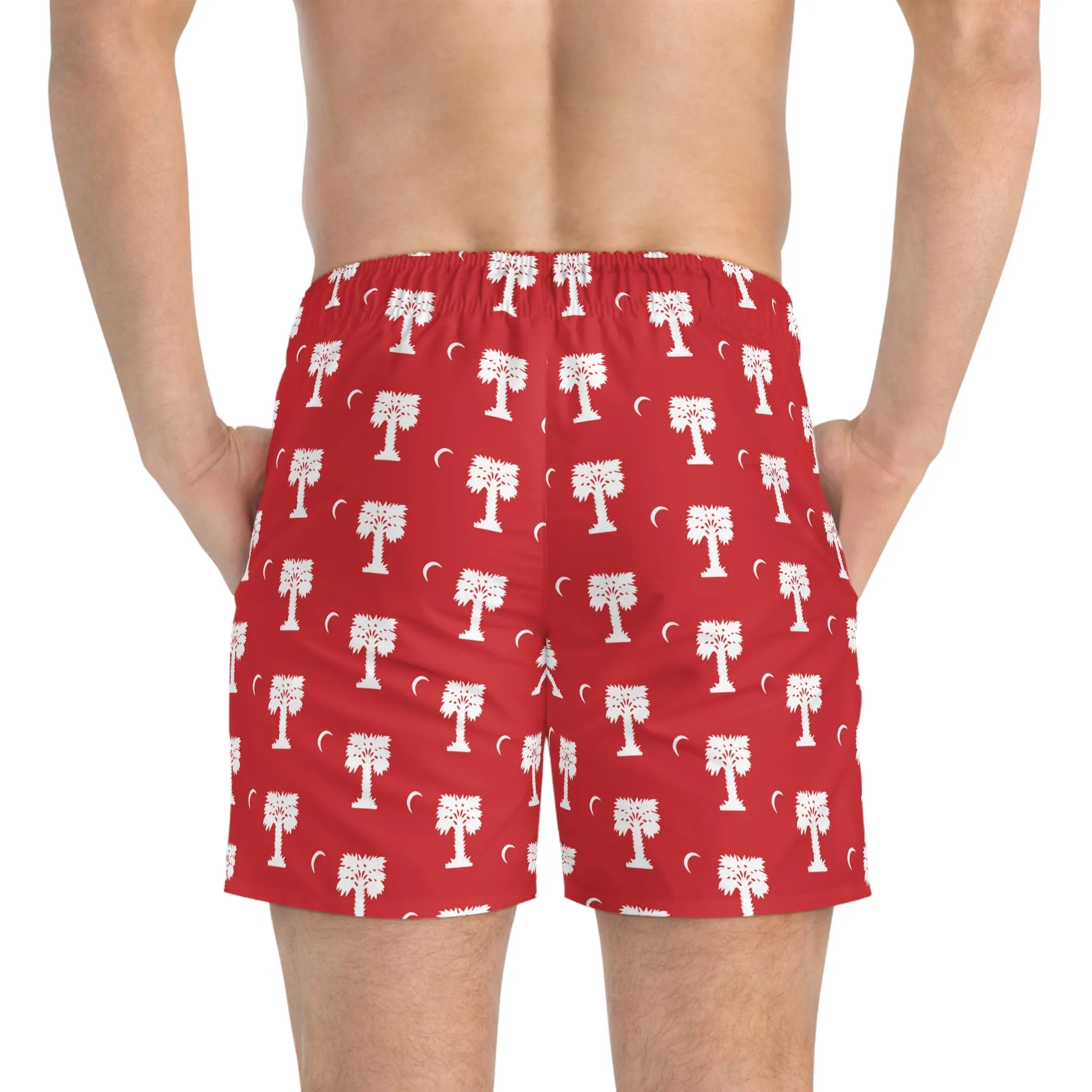The Citadel, Big Red Pattern, Swim Trunks
