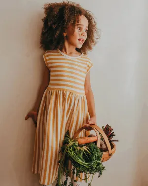 The Wide Stripe Dress - KIDS