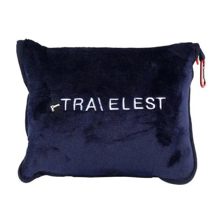 Travelest Foldable Travel Blanket with pouch