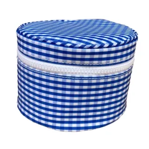TRVL Design Gingham Royal Round Up Jewel Case