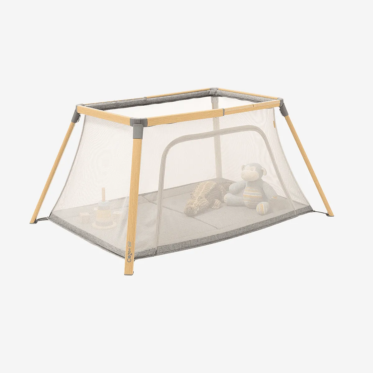 Tutti Bambini CoZee Go Day & Night Bundle - Oak/Charcoal