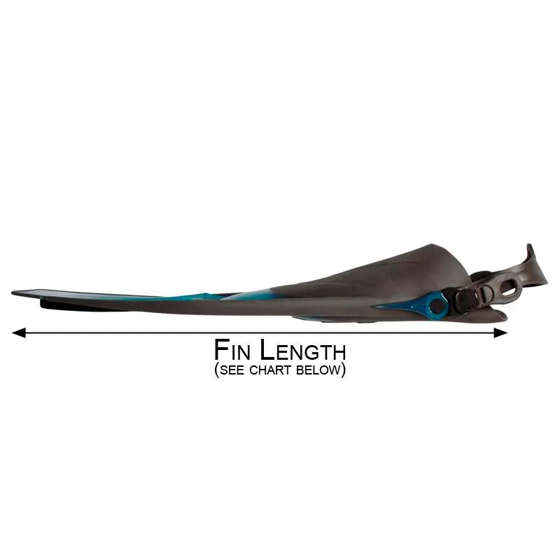 Typhoon T-Jet Adult Short & Light Travel Snorkelling Fins