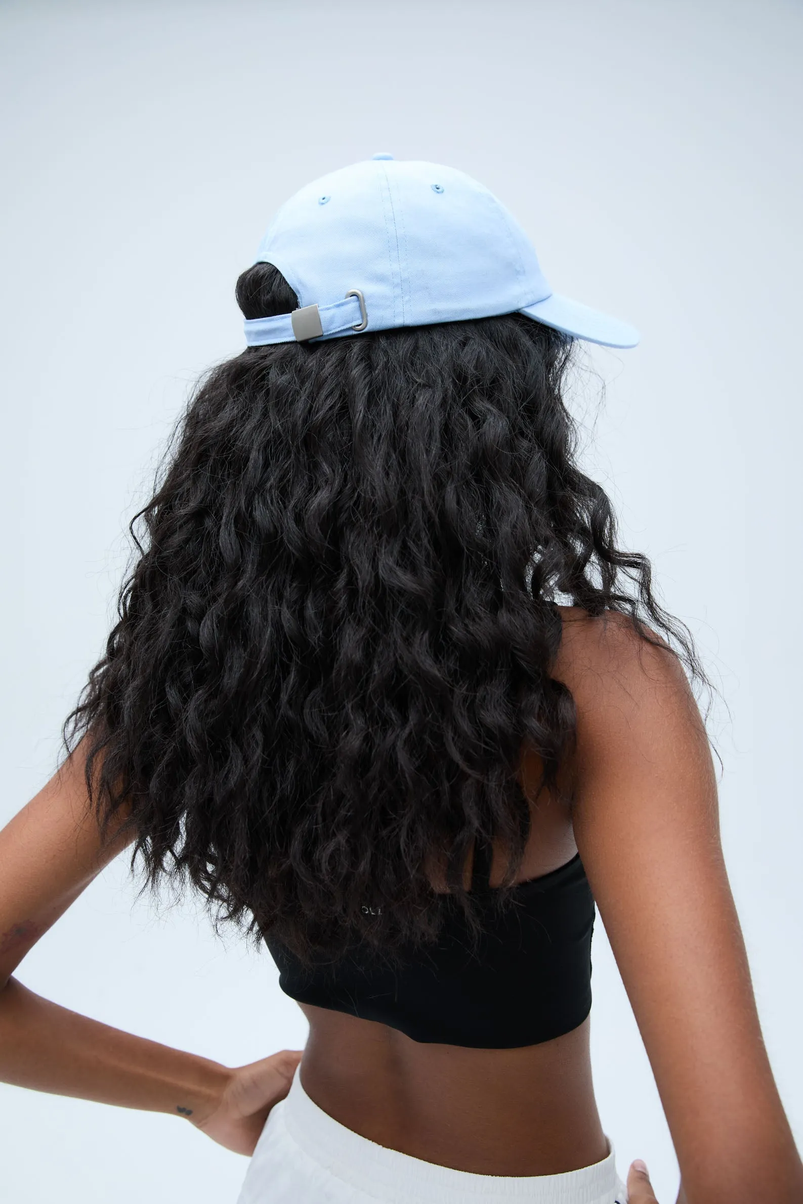 Varsity Cap - Powder Blue/Navy/White