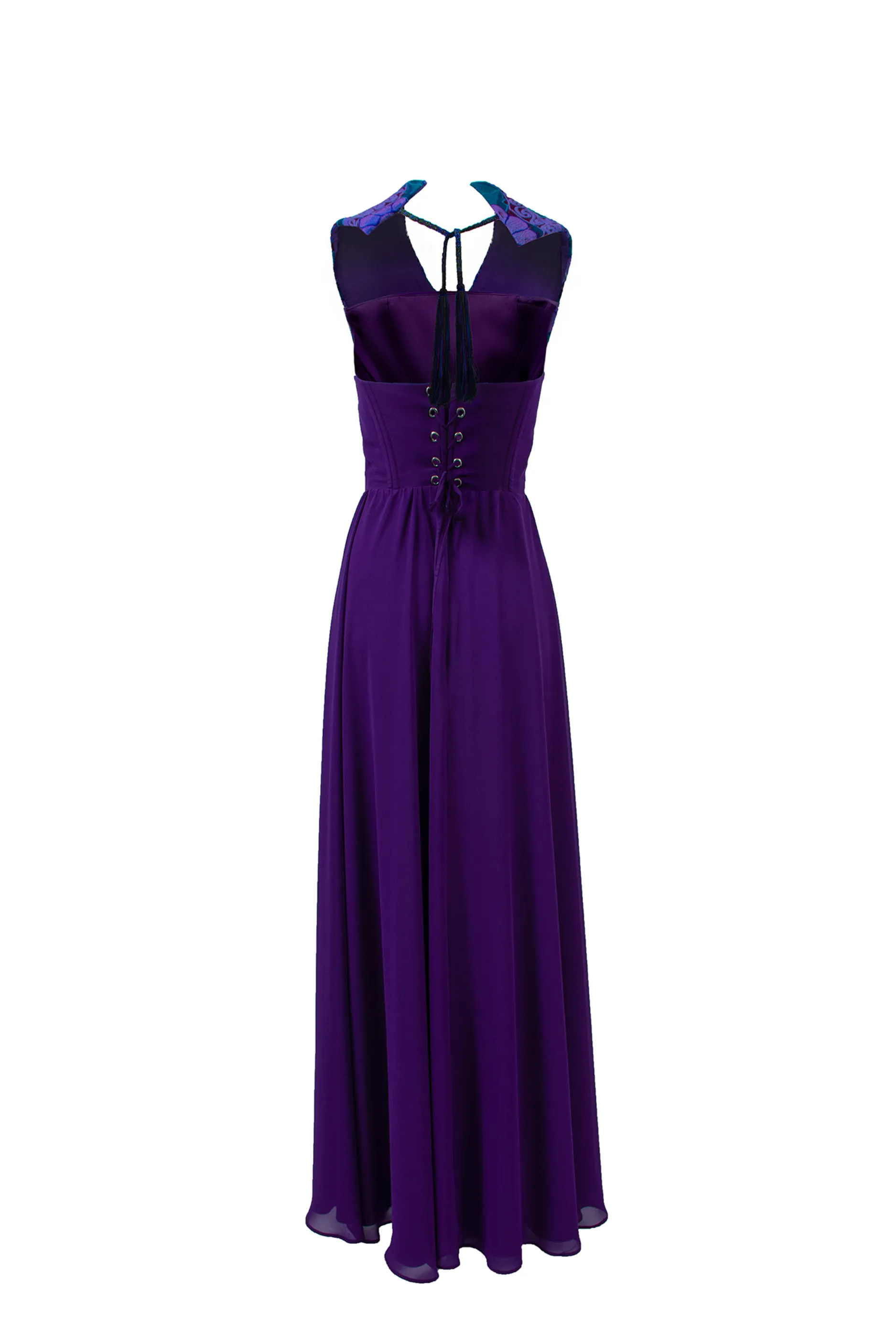 Vestido Zinacantán Uva