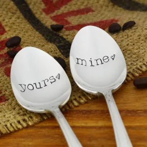 Yours & Mine Vintage Spoon Set