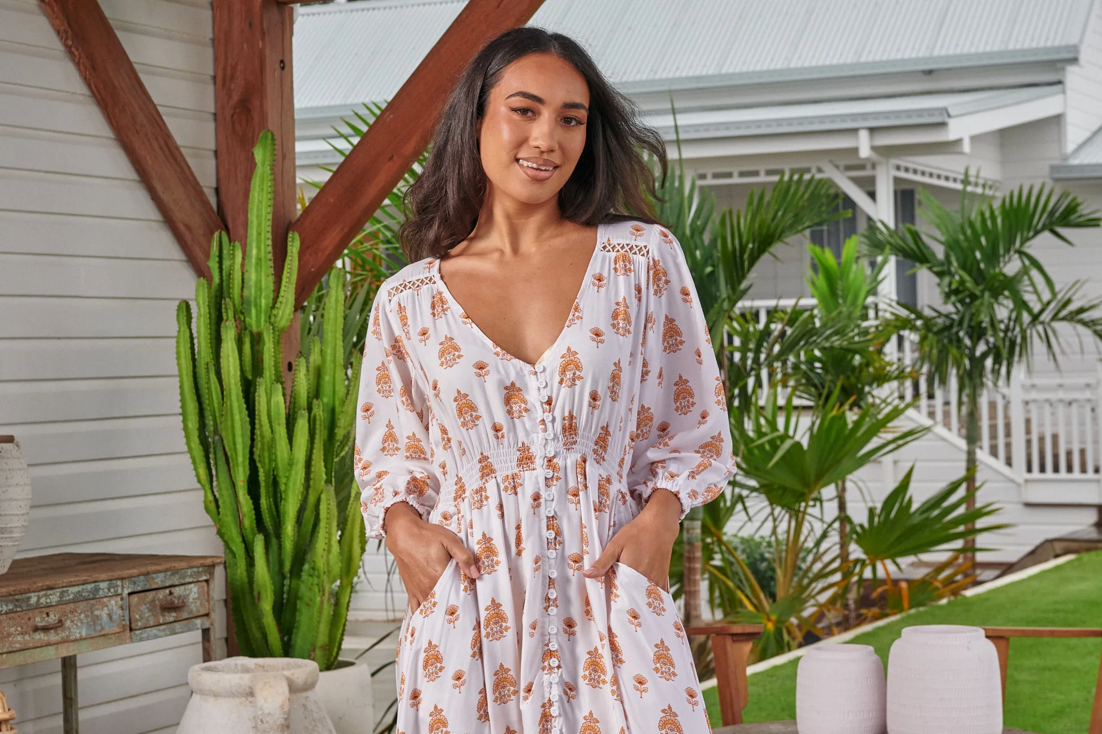 Zuri Maxi - Auburn